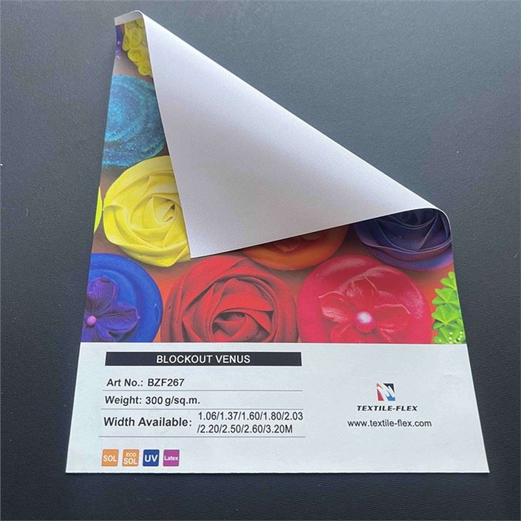 UV Latex Printing Whiteback Blockout Textile